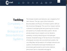 Tablet Screenshot of cosnet.bifi.es